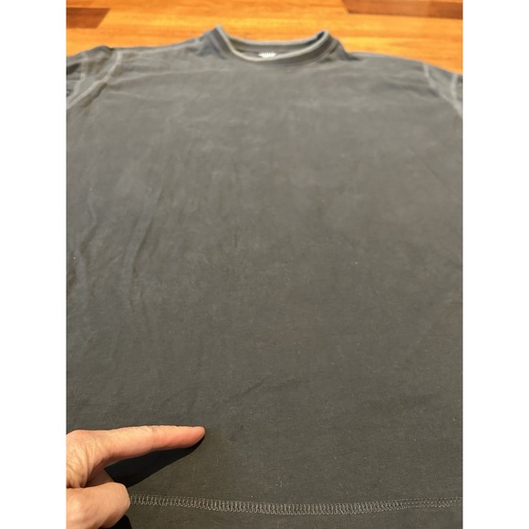 Kuhl Kommando Shirt Crew Long Sleeve Organic Cotton Wildfibre Gray Mens X-Large - Picture 7 of 9
